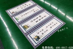 學校墻壁文化標識牌UV平板噴繪制作