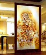 藝術(shù)玻璃的圖案是怎么打印上去的